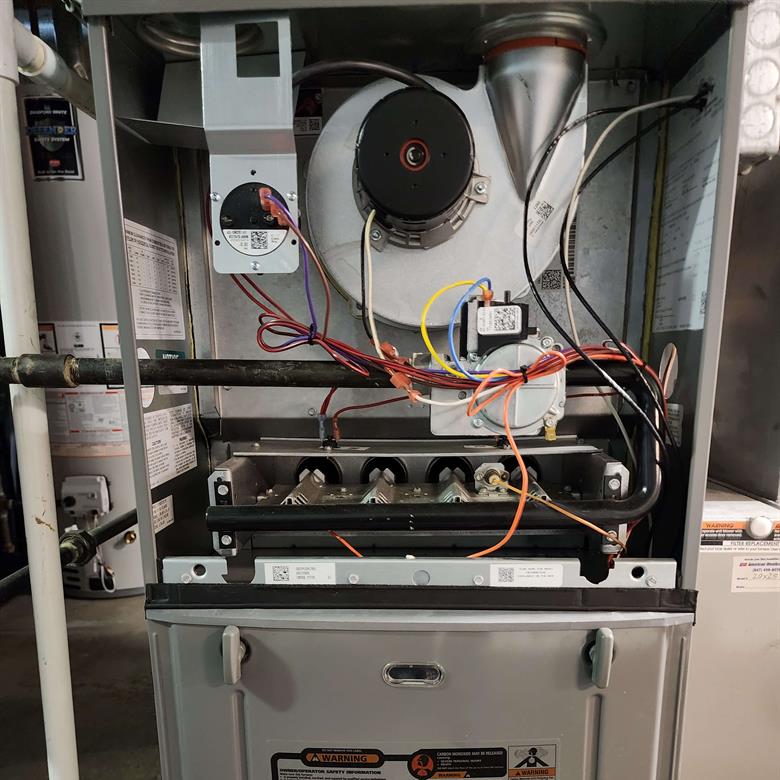 Ruud Furnace Maintenance Photo